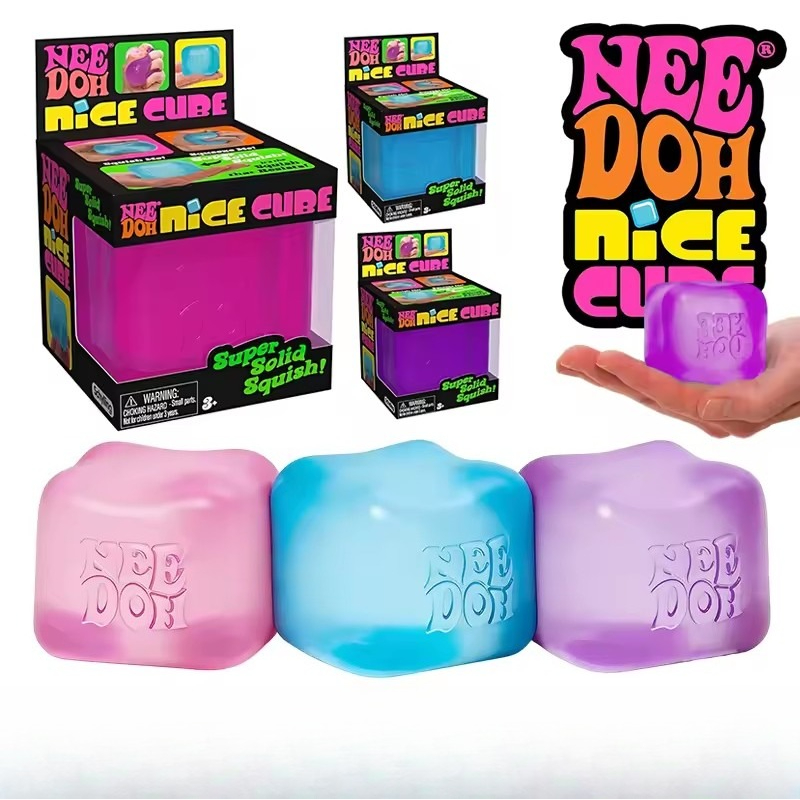 Crystal Growing Kit - Schylling NeeDoh Nice Cube Sensory Squeeze