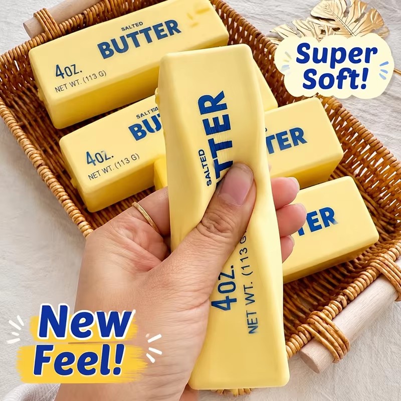 Crystal Growing Kit - 14/23CM Soft Butter Stick Fidget Toy