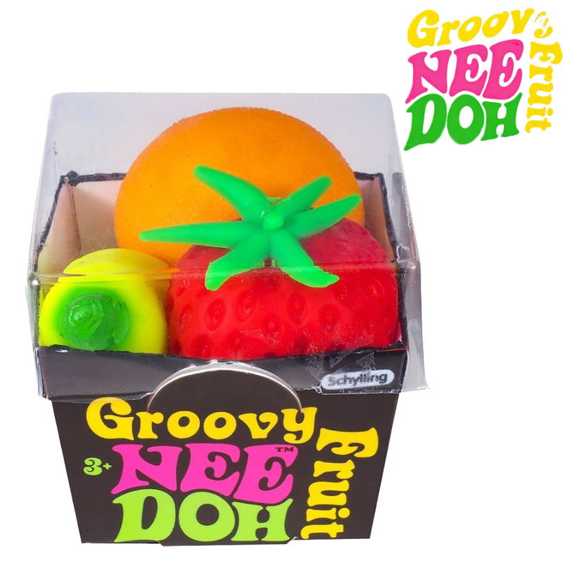 Crystal Growing Kit - Groovy Nee Doh Schylling Fruit Stress