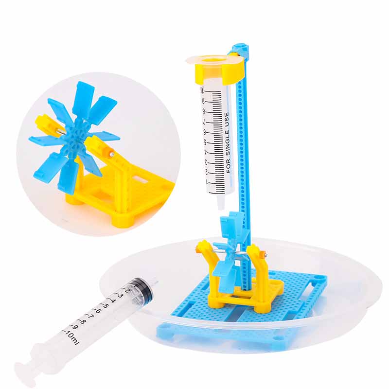 Science Experiment - DIY Water Wheel Car Science And