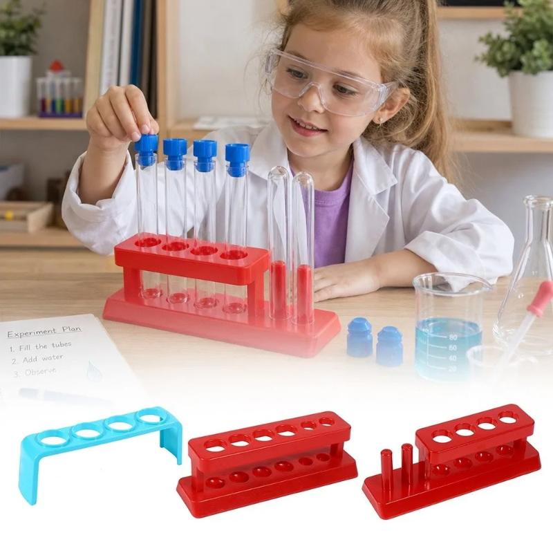 Science Experiment - Plastic Test Tube Holder Rack Thickened