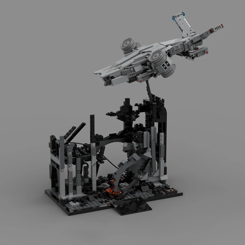 814pcs MOC Science Fiction Mov - Science Hunter 评论和价格
