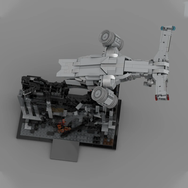814pcs MOC Science Fiction Mov - Science Hunter 评论和价格