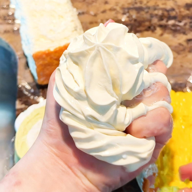 Cream Roll Slow Rebound Squish - Crystal Growing Kit 评论和价格