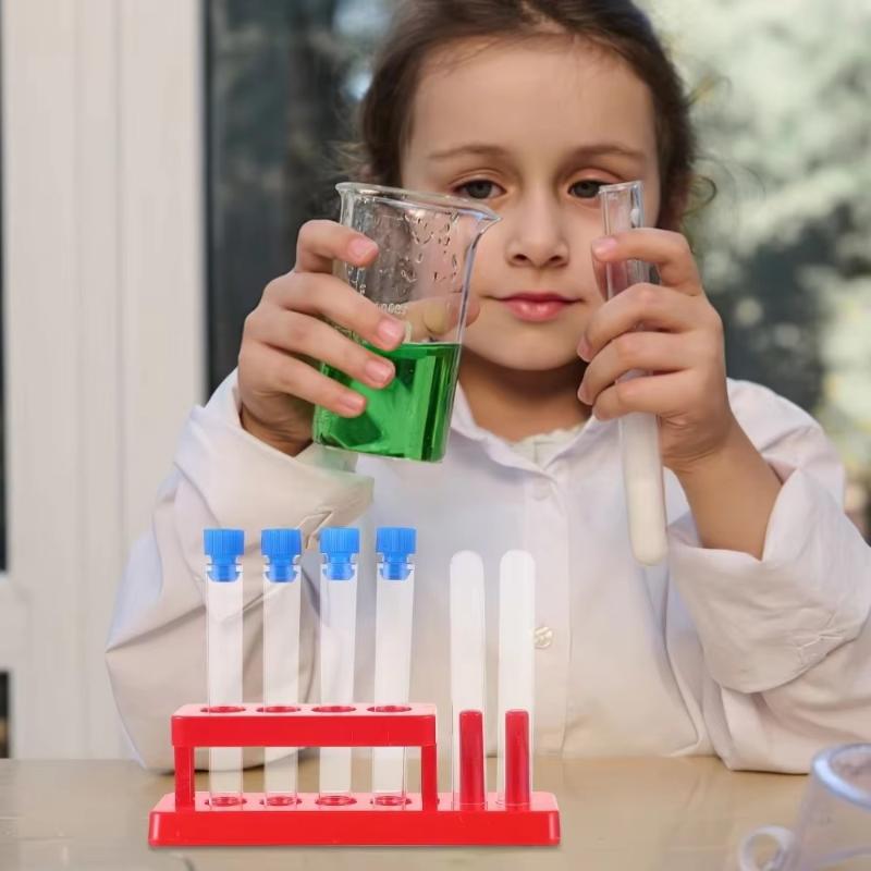 Plastic Test Tube Holder Rack  - Science Experiment 评论和价格